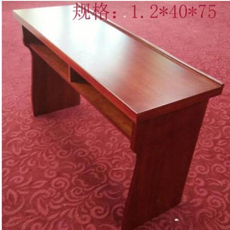 双人会议室条桌实木皮1.2 1.8米油漆条形桌子长条培训课桌椅组合